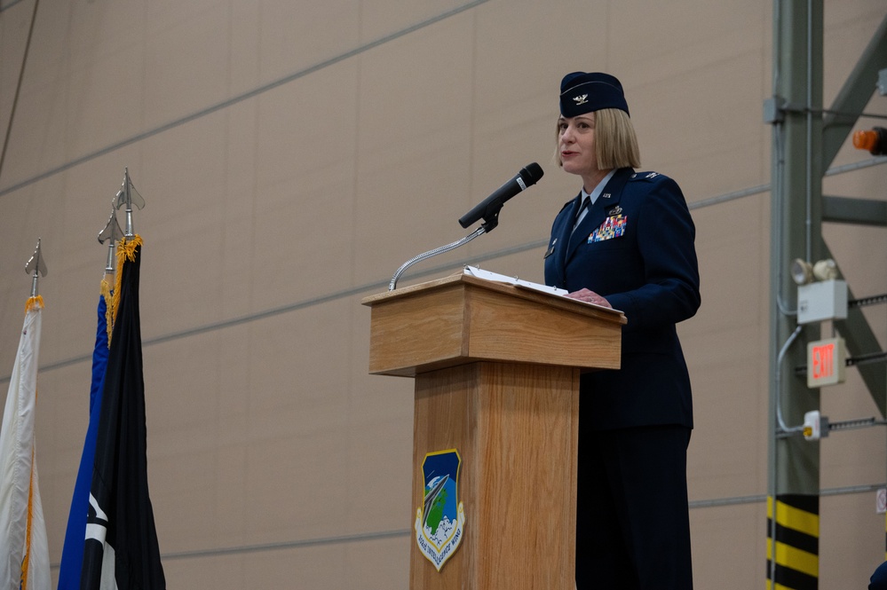 102nd Intelligence Wing welcomes new Command Chief Master Sergeant