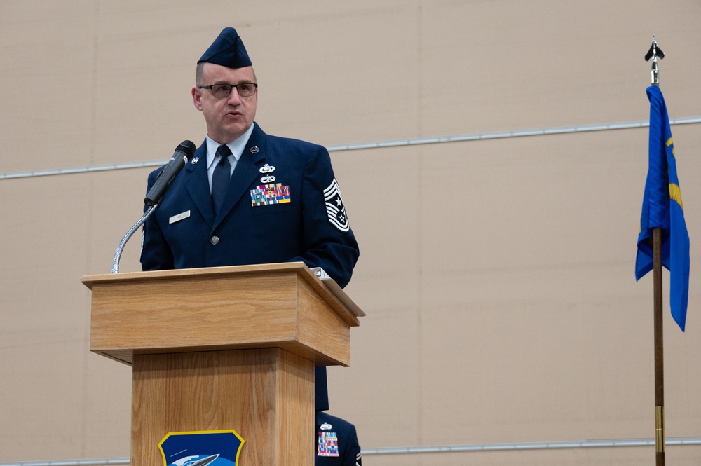 102nd Intelligence Wing welcomes new Command Chief Master Sergeant