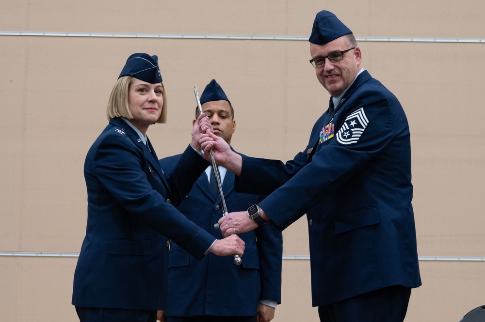 102nd Intelligence Wing welcomes new Command Chief Master Sergeant