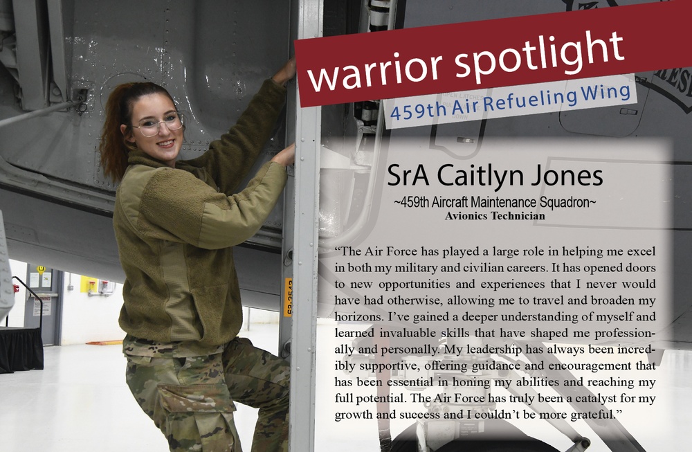 459th ARW Warrior of the Month for January 2025