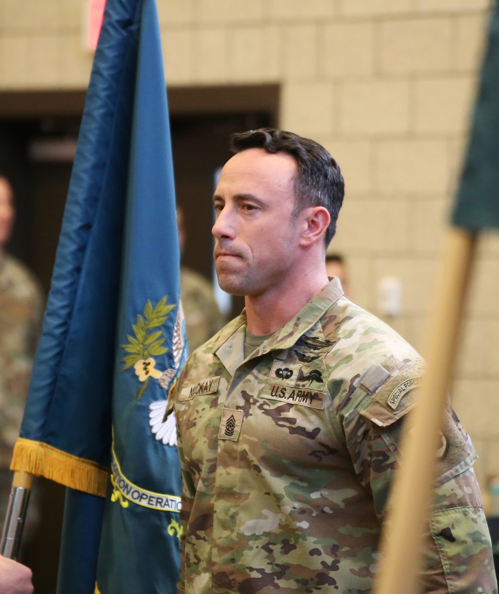 156th Information Operations Battalion Change of Command