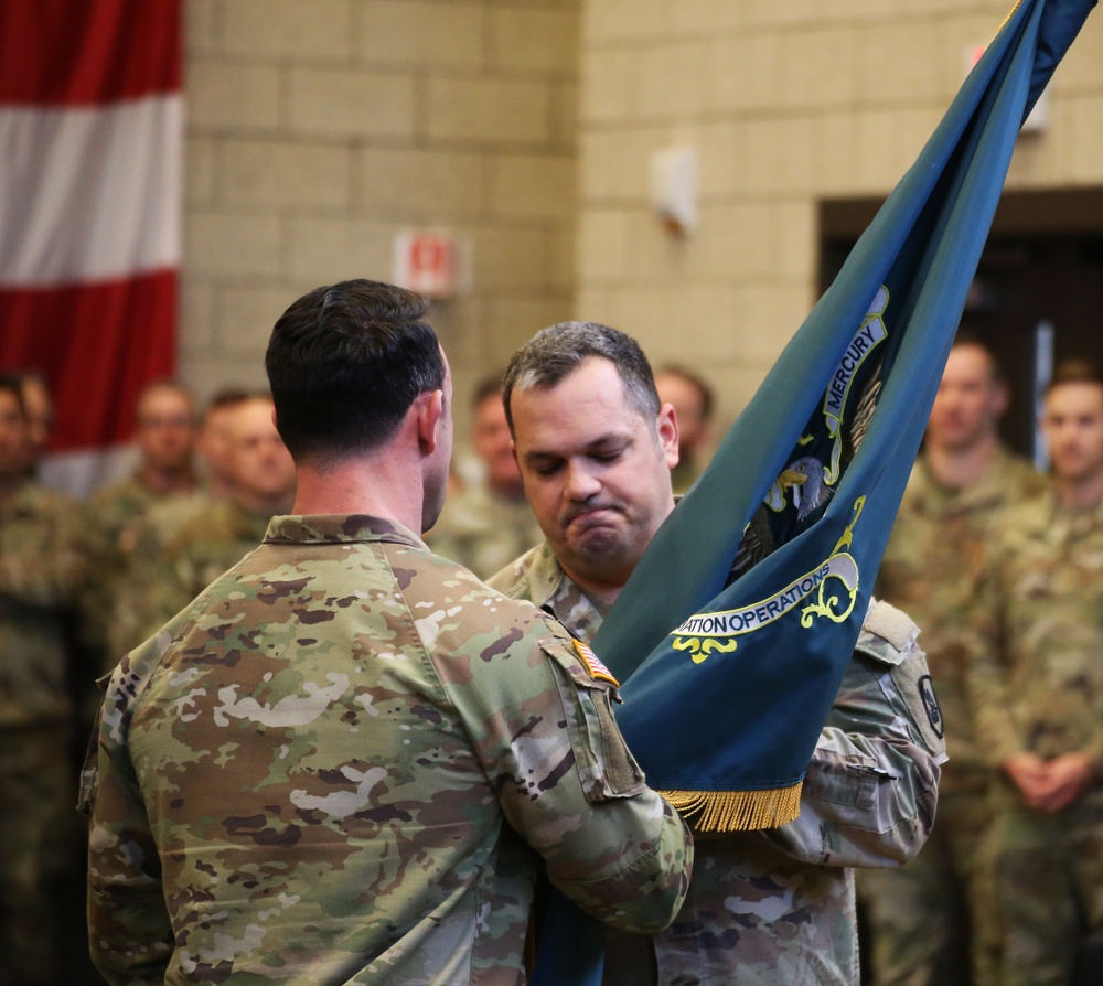 156th Information Operations Battalion Change of Command