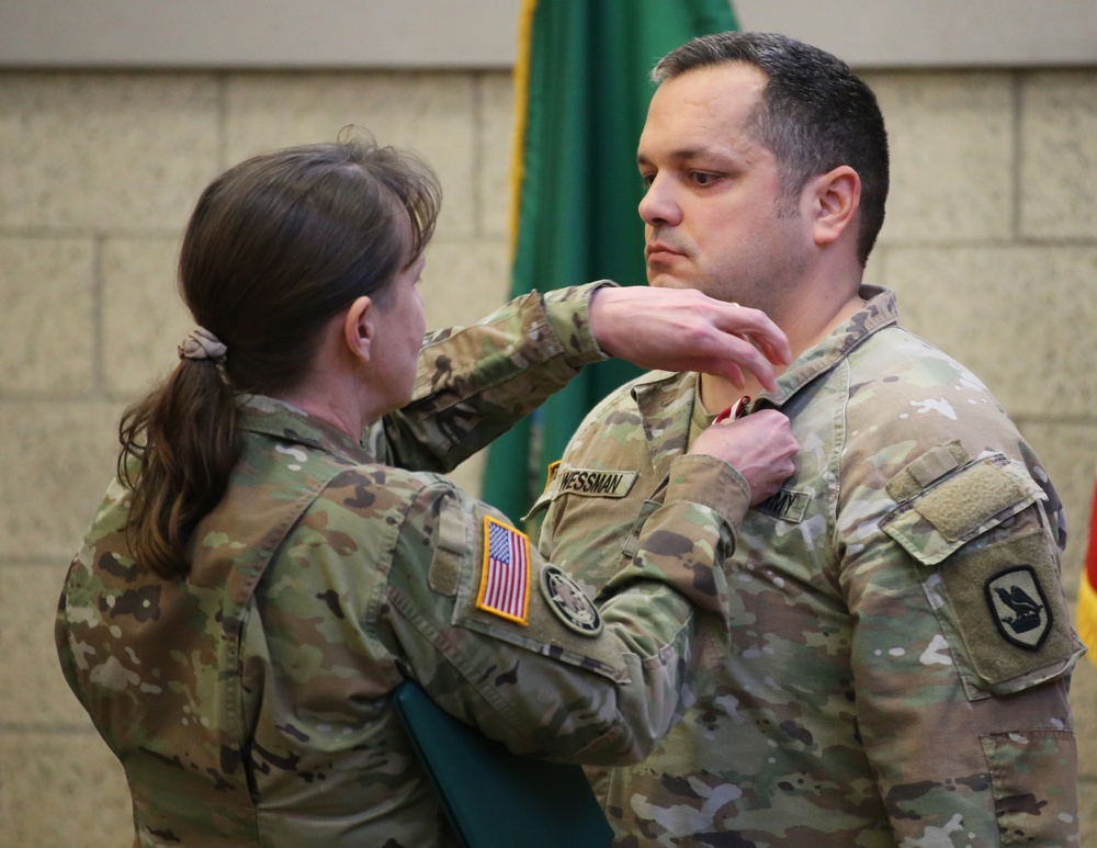 156th Information Operations Battalion Change of Command