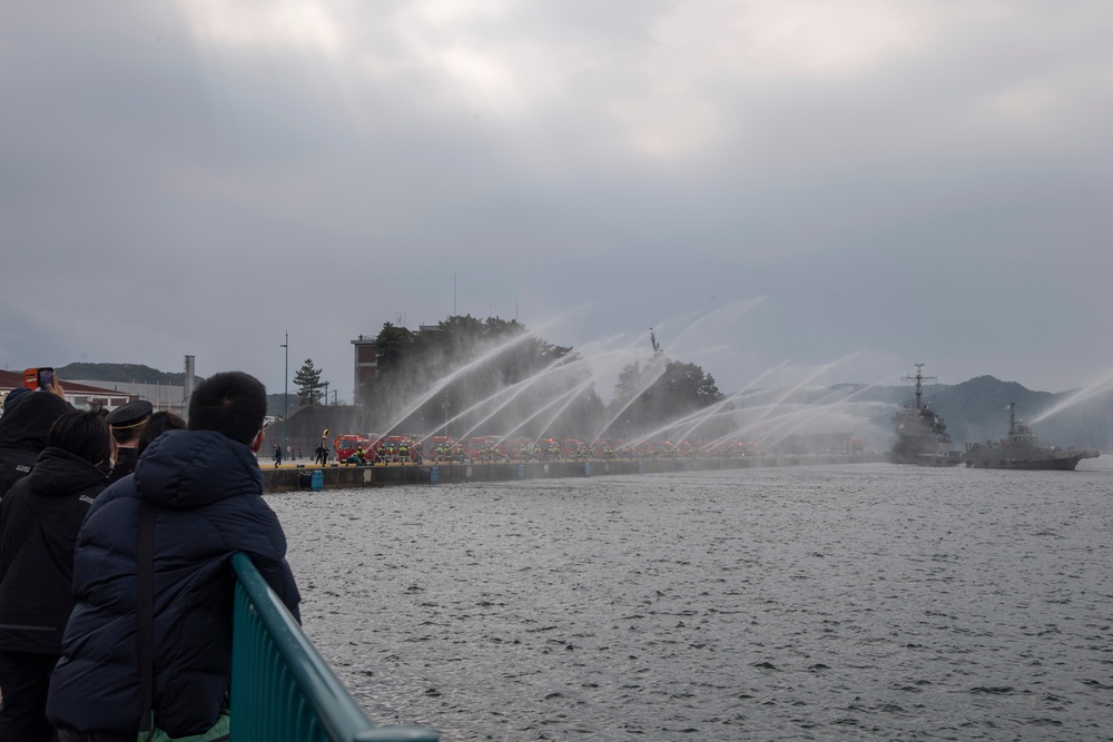 CFAS Attends Sasebo Dezome-Shiki Ceremony