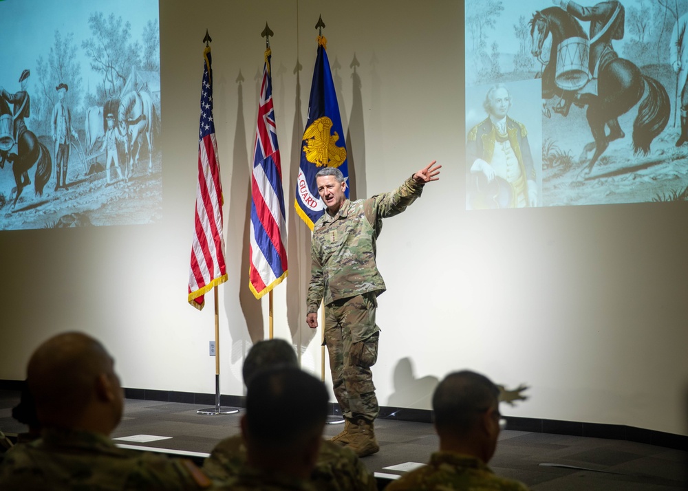 Chief National Guard Bureau visits Lava Brigade