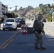 870th MP Company assist the LA County Sheriff's Department with TCP's in Malibu