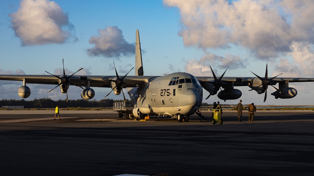 U.S. Marines with 12th Littoral Anti-Air Battalion Rehearse a Long-Range Tactical Air Surveillance Raid on Wake Island