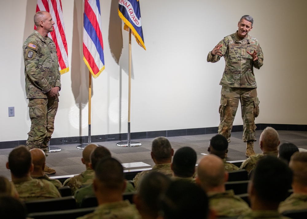 Chief National Guard Bureau visits Lava Brigade