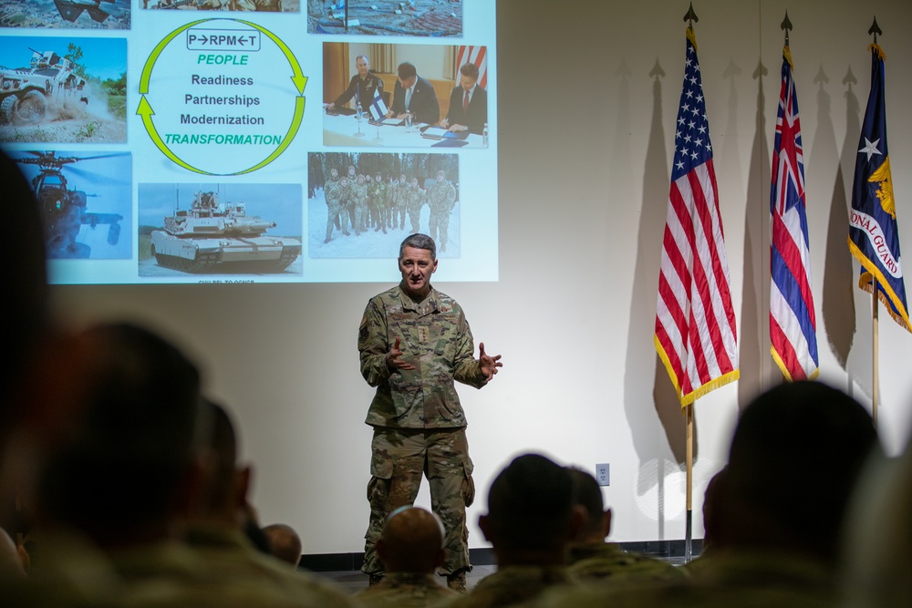 Chief National Guard Bureau visits Lava Brigade