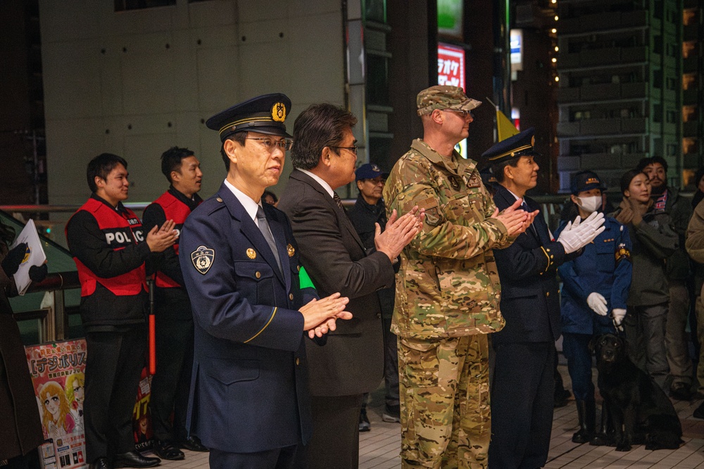 Fussa Joint Safety Patrol Strengthens U.S.-Japan Community Partnerships