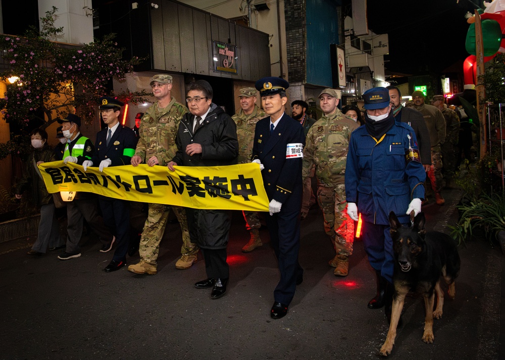 Fussa Joint Safety Patrol Strengthens U.S.-Japan Community Partnerships