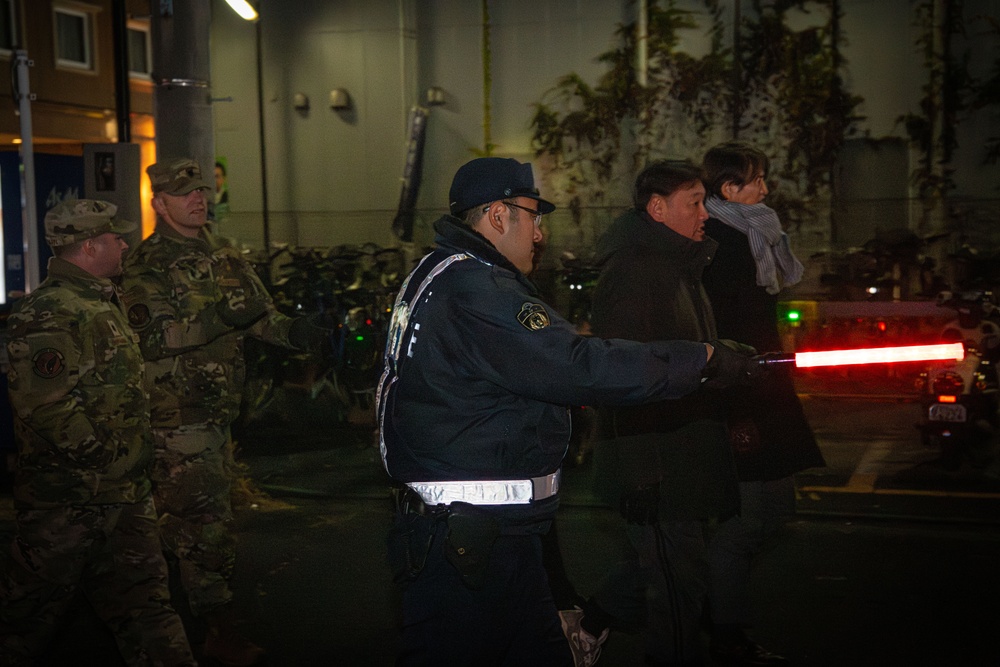 Fussa Joint Safety Patrol Strengthens U.S.-Japan Community Partnerships