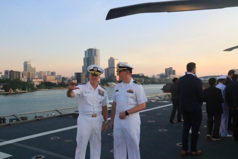 : USS SAVANNAH HOSTS INDOPACOM AND CAMBODIAN DELEGATION IN CAMBODIA