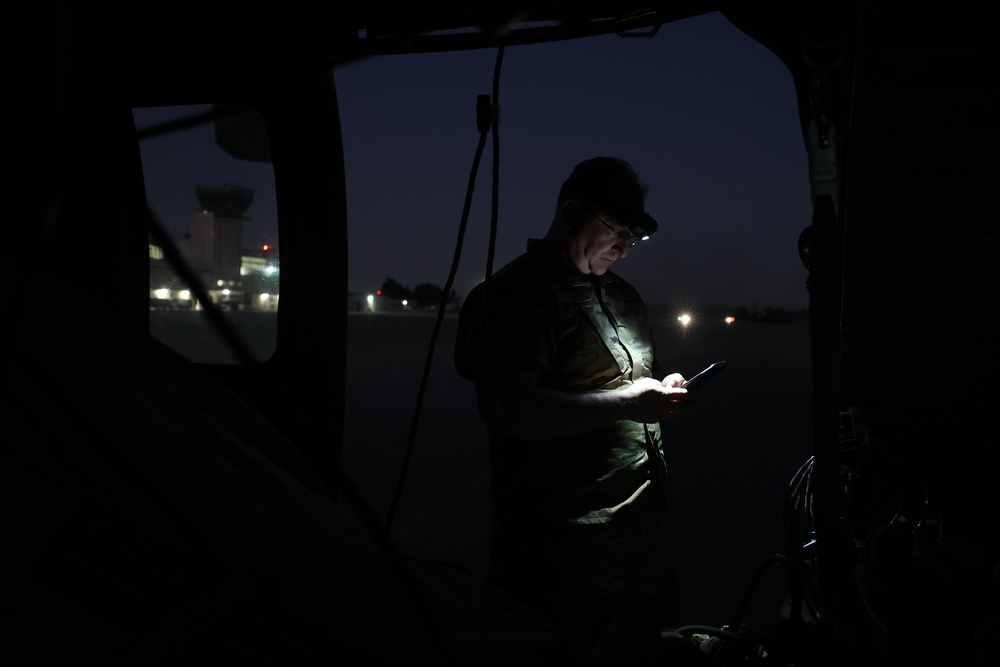 129th Rescue Wing maintainers support Los Angeles firefighting mission