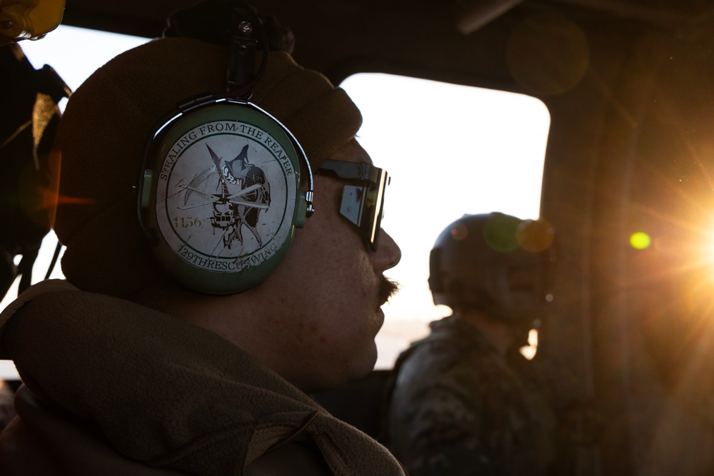 129th Rescue Wing maintainers support Los Angeles firefighting mission