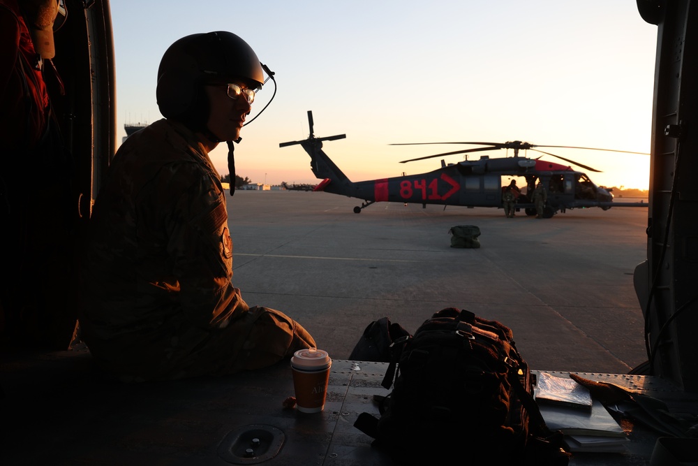 129th Rescue Wing maintainers support Los Angeles firefighting mission