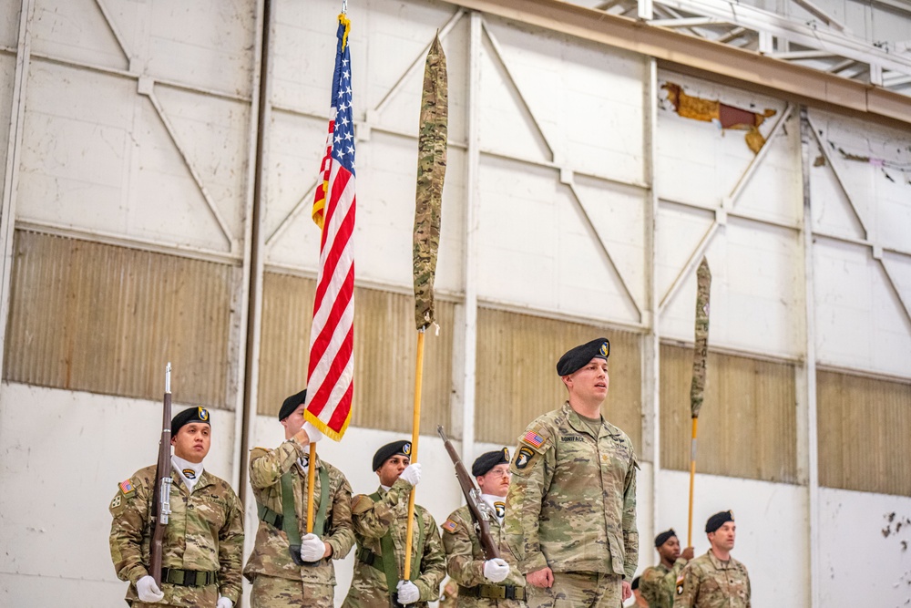 101st Combat Aviation Brigade Color Casing Ceremony