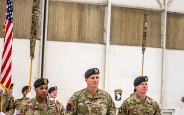 101st Combat Aviation Brigade Hosts Color Casing Ceremony