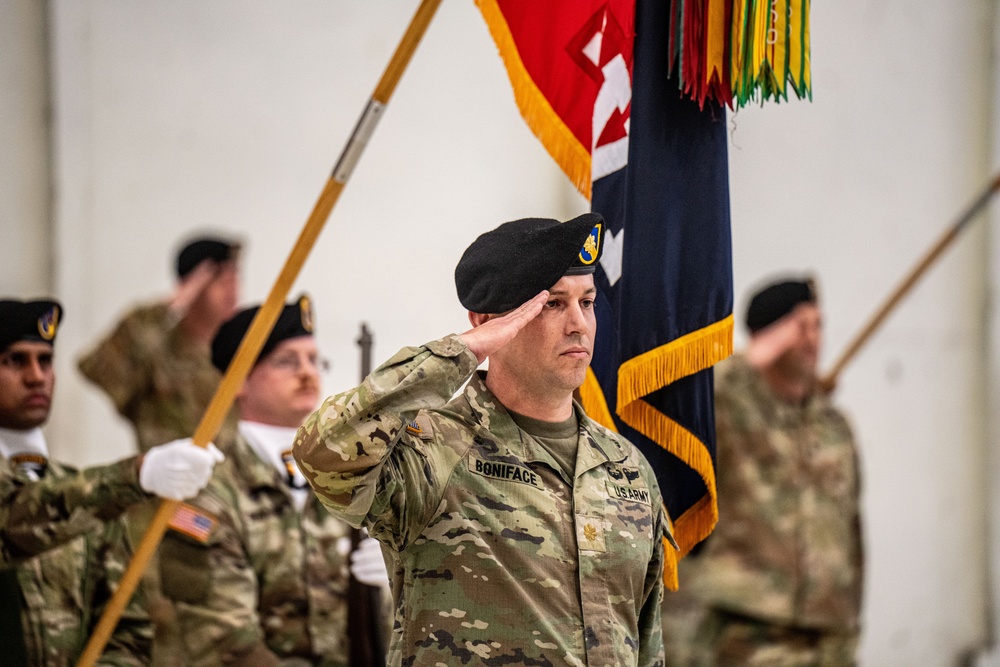 101st Combat Aviation Brigade Color Casing Ceremony