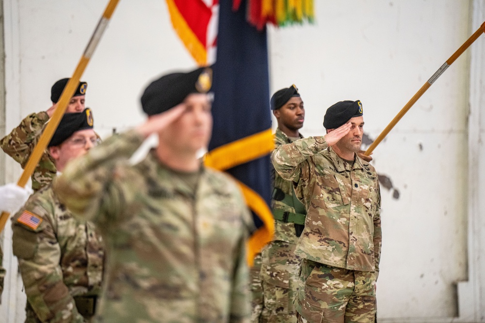 101st Combat Aviation Brigade Color Casing Ceremony