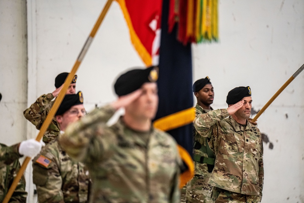 101st Combat Aviation Brigade Color Casing Ceremony