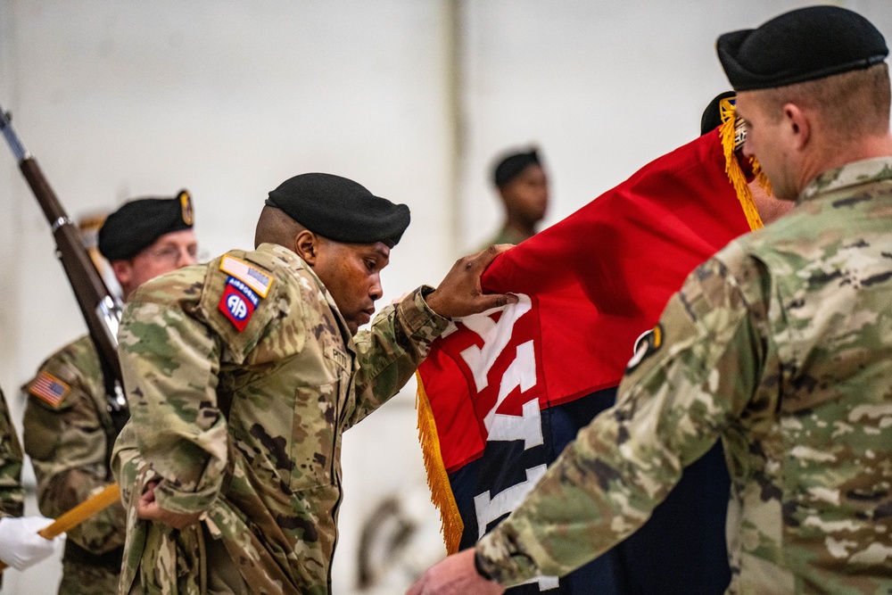 101st Combat Aviation Brigade Color Casing Ceremony