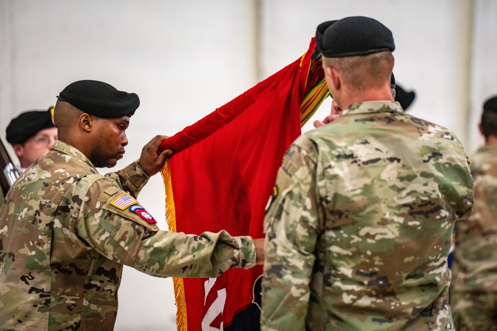 101st Combat Aviation Brigade Color Casing Ceremony