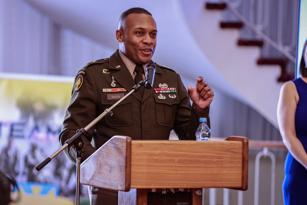 21st TSC Commanding General's New Years Reception