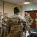 Chaplain Maj. Gen. Trent Davis visits deployed personnel