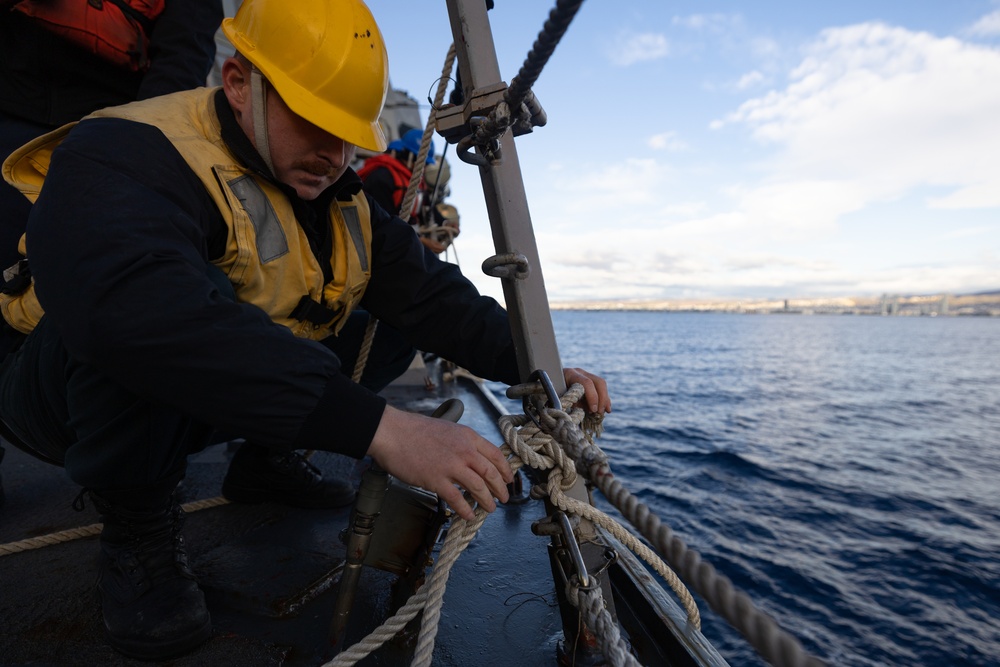 USS Oscar Austin (DDG 79) Arrives in Limassol, Cyprus