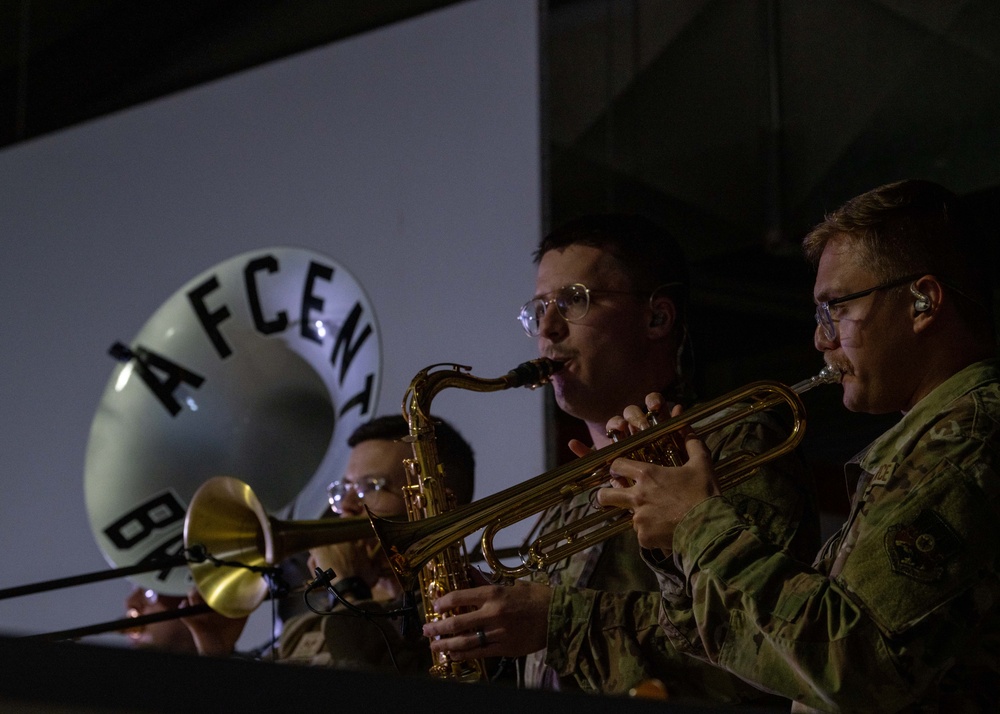 Tuning into unity as AFCENT Band brings music to the region