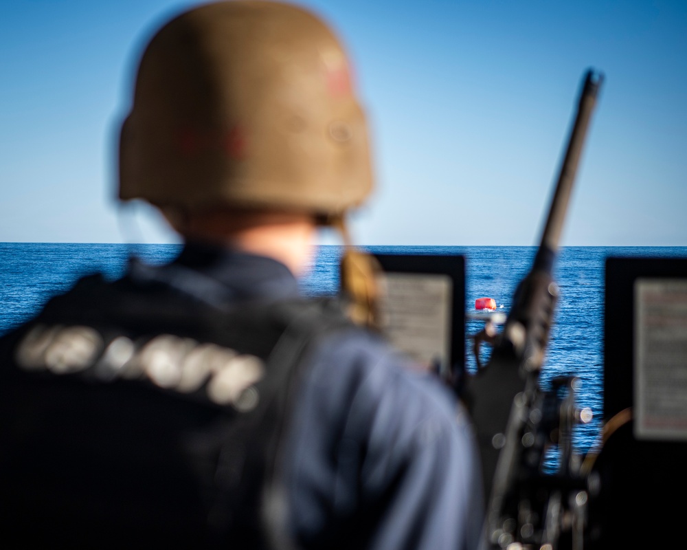 Nimitz Sailors Participate in Live-Fire Exercise