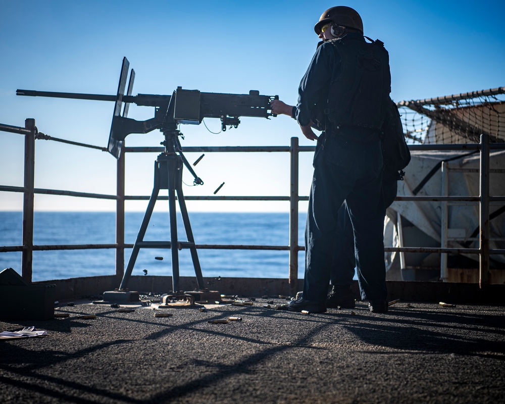 Nimitz Sailors Participate in Live-Fire Exercise