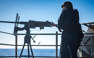 Nimitz Sailors Participate in Live-Fire Exercise