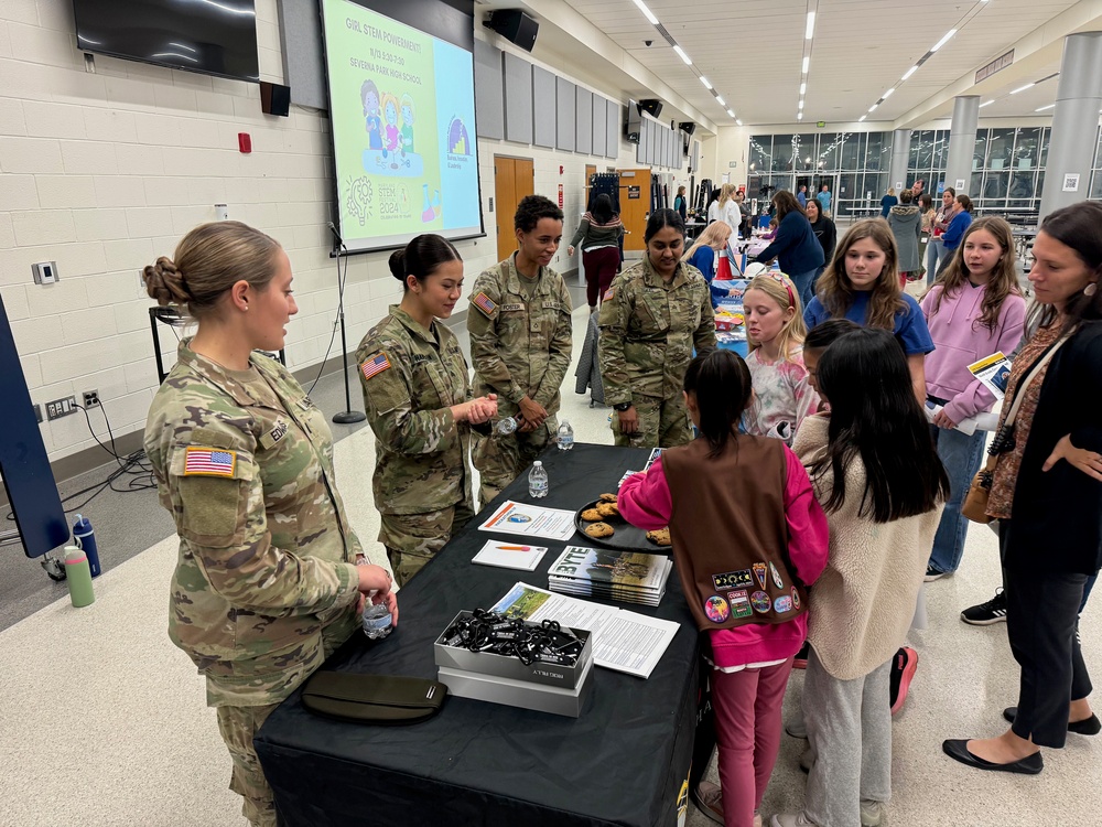 Girl STEM Powerment hosted by the Maryland STEM festival