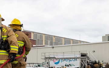 U.S. Marines and FRC-East simulate a downed aircraft recovery