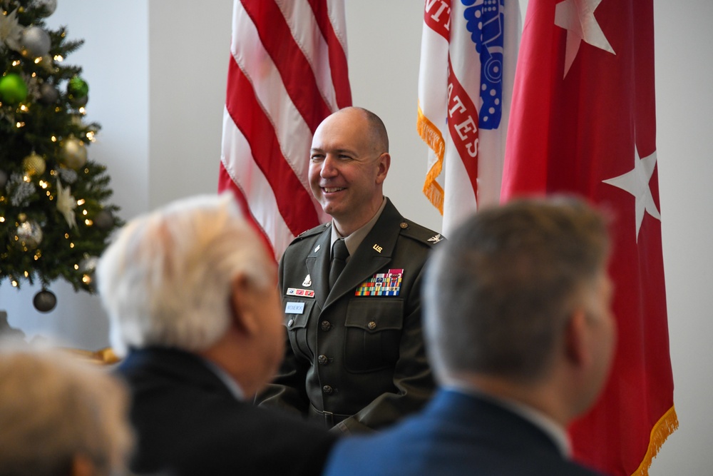 Lt. Gen. Robert Harter promotes Brig. Gen. Mitchell Wisniewski