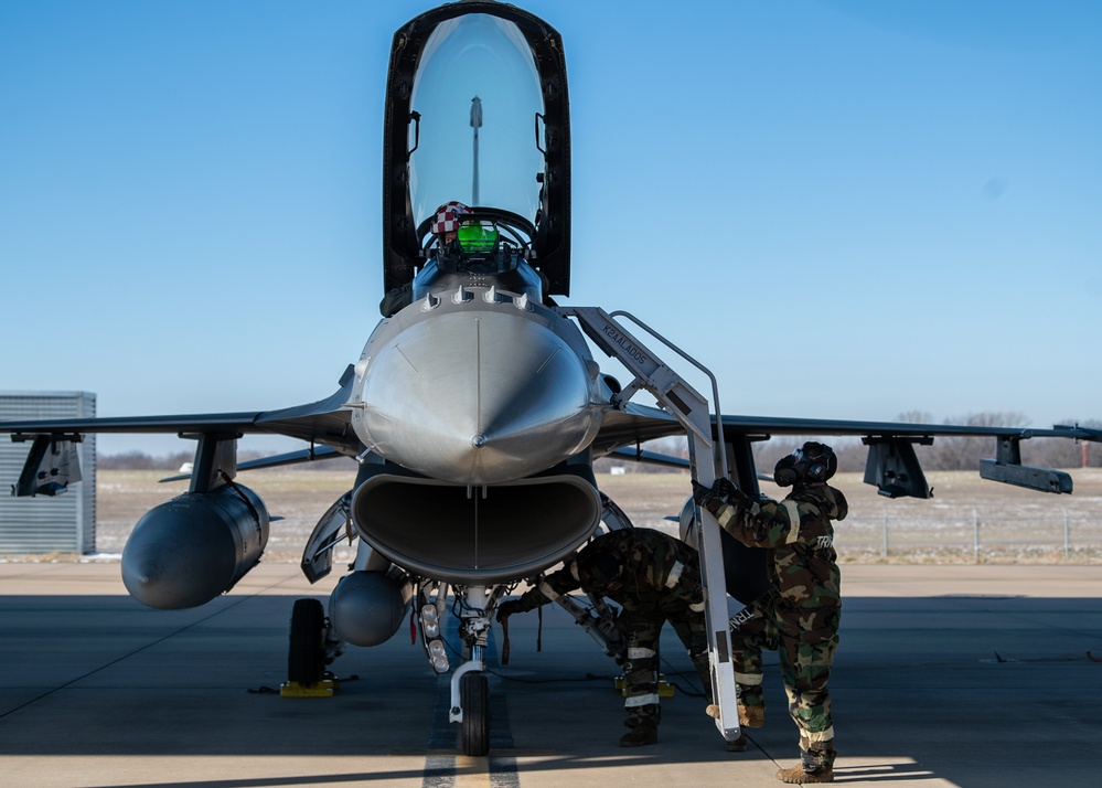 138FW Participates in Readiness Exercise