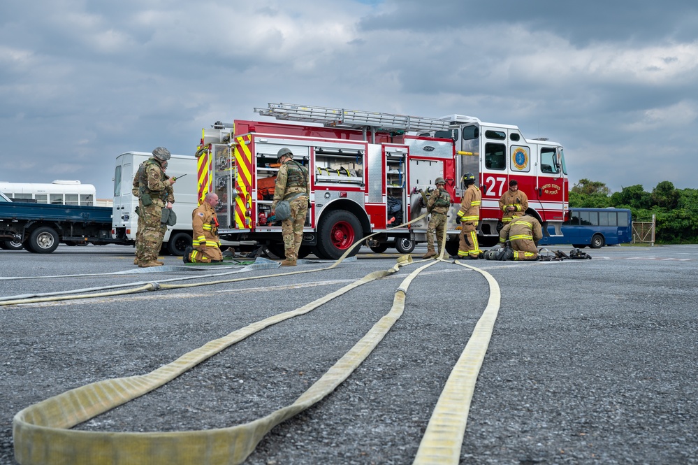 BH 25-1: Kadena conducts fire training