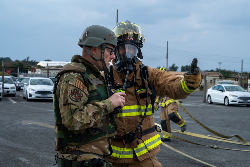 BH 25-1: Kadena conducts fire training