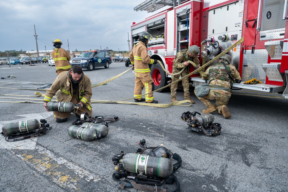 BH 25-1: Kadena conducts fire training