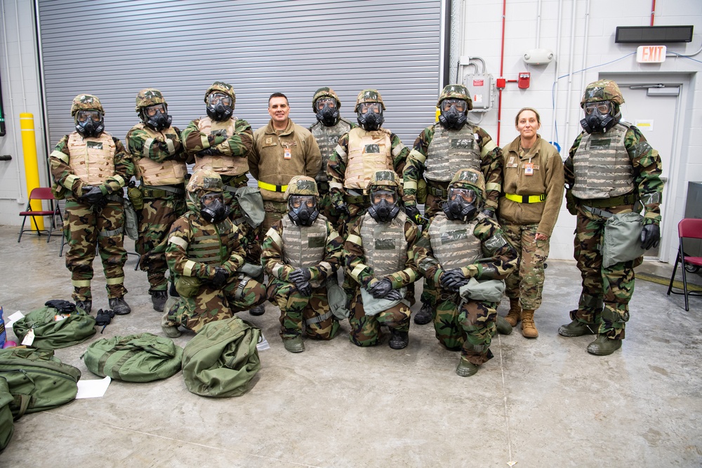 Grissom Airmen Sharpen CBRNE Skills