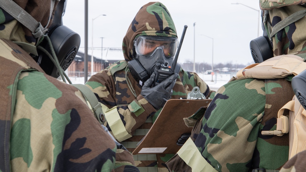 Grissom Airmen Sharpen CBRNE Skills