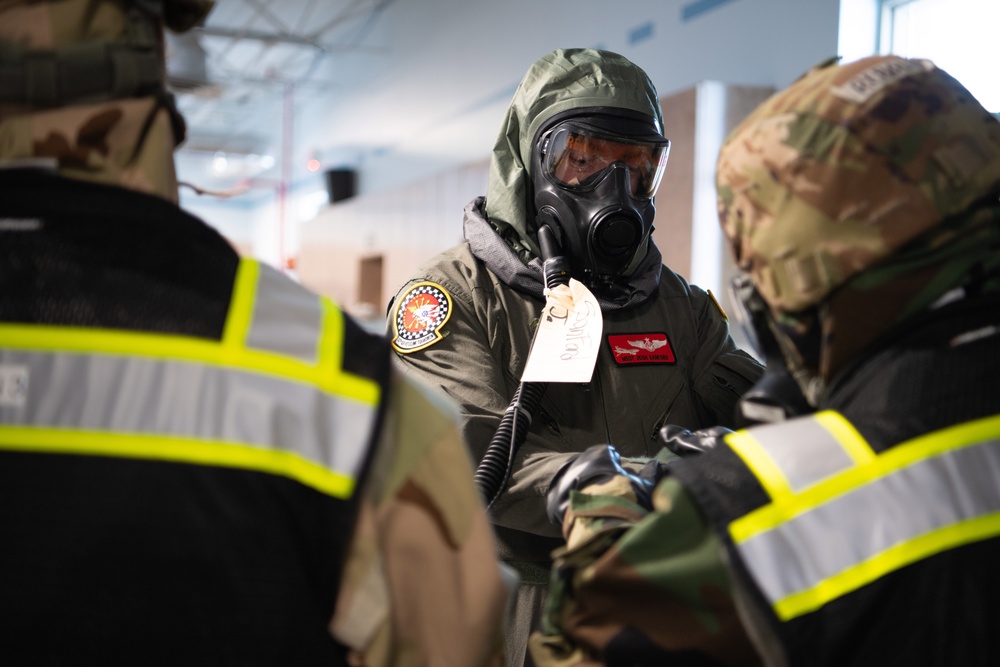 Grissom Airmen Sharpen CBRNE Skills