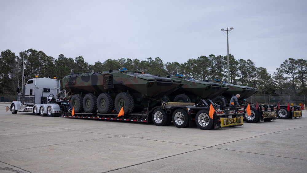 ACV “P” Arrival to 2d Amphibious Assault Battalion