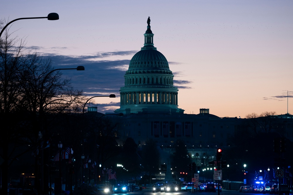 Rehearsal - 60th Presidential Inauguration