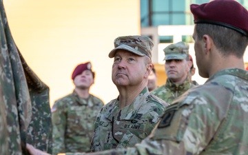 Lt. Gen. Anthony R. Hale Visits 173rd Airborne Brigade in Italy to Discuss Frontline Military Innovations