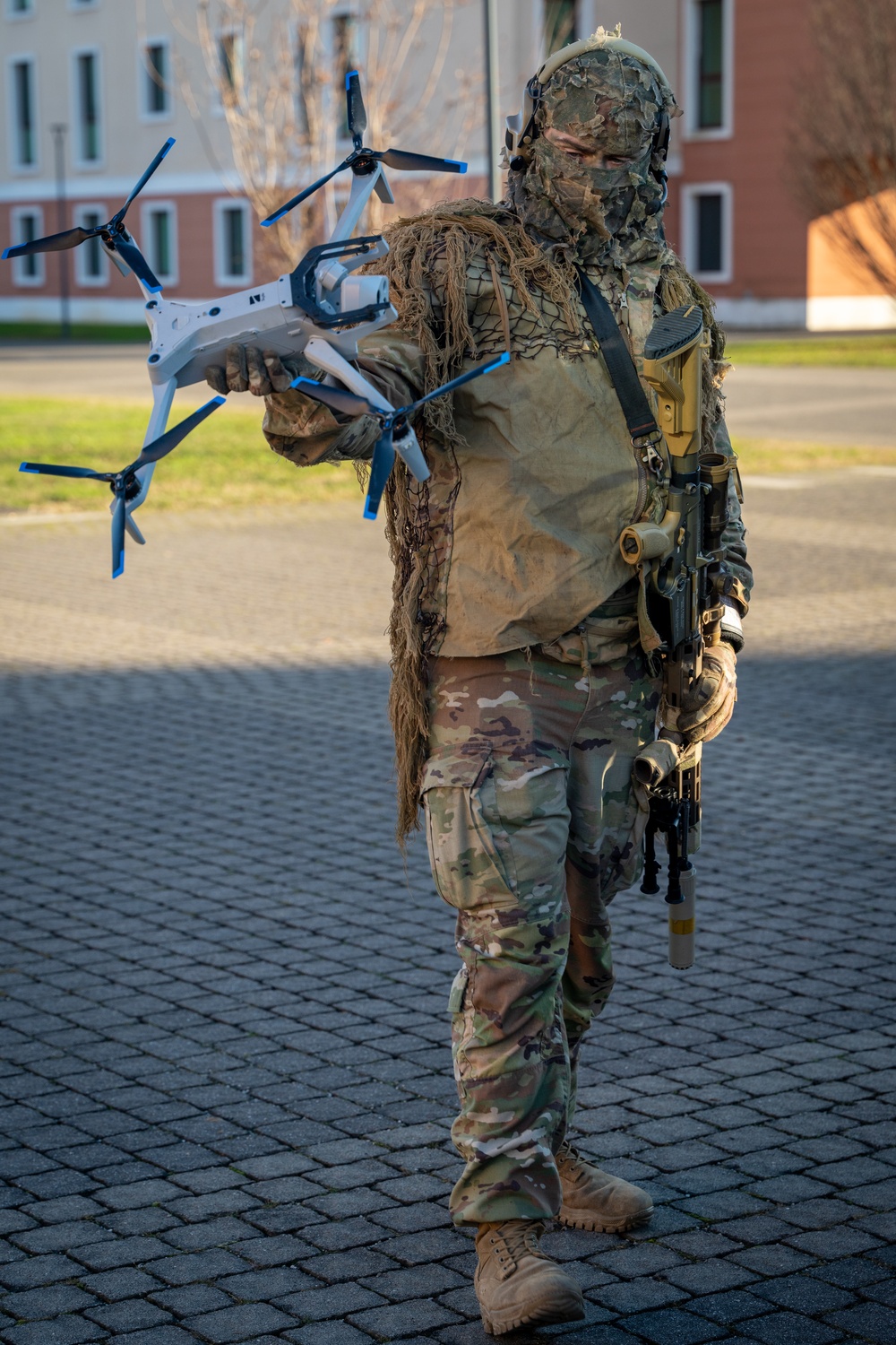 Lt. Gen. Anthony R. Hale Visits 173rd Airborne Brigade in Italy to Discuss Frontline Military Innovations