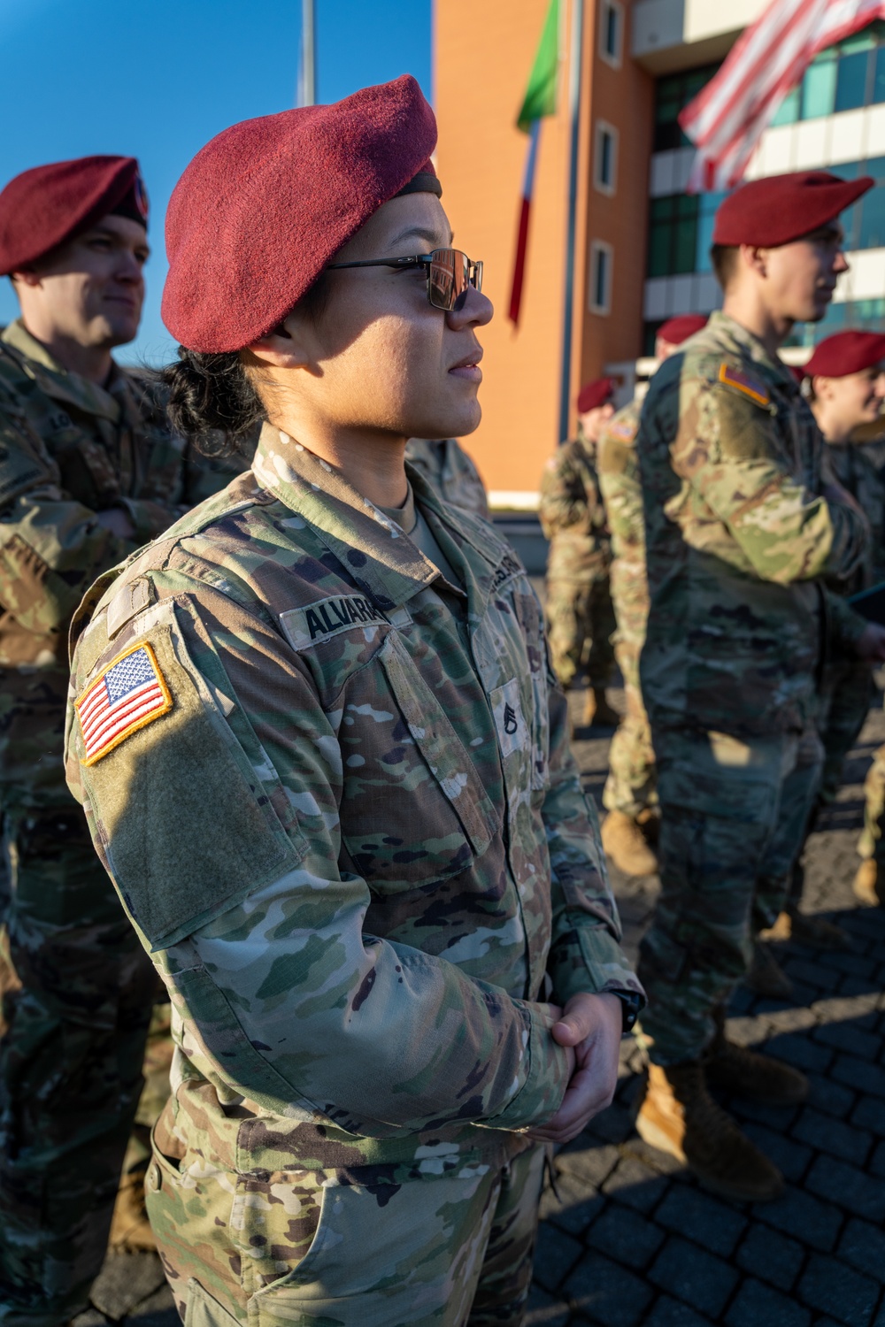 Lt. Gen. Anthony R. Hale Visits 173rd Airborne Brigade in Italy to Discuss Frontline Military Innovations