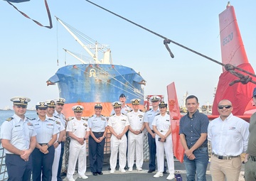 Coast Guard Cutter Venturous visits Manta, Ecuador